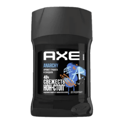 Axe 48h Anarchy Hoh-Cton Deodorant Stick 40g Skinstash in Pakistan