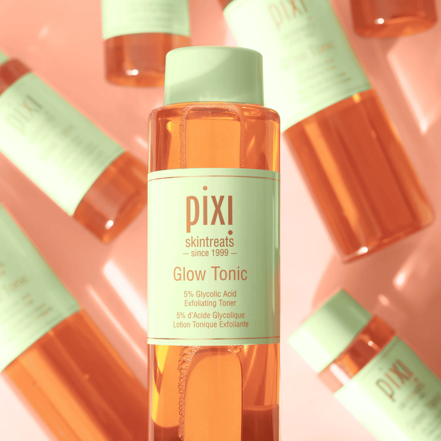 Pixi Skintreats Glow Tonic 5% Glycolic Acid Exfoliating Toner (125ml)