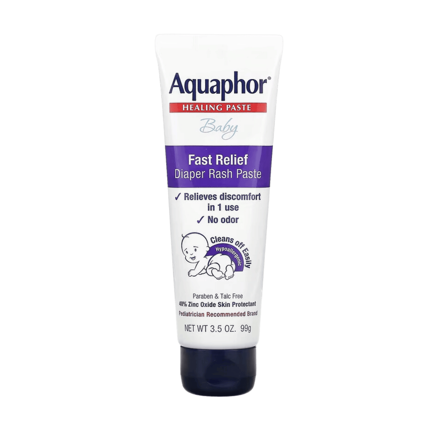 Aquaphor Fast Relief Diaper Rash Paste (99g)