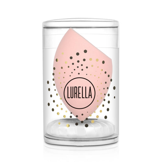 Angled Beauty Sponge - Baby Pink - Lurella Cosmetics
