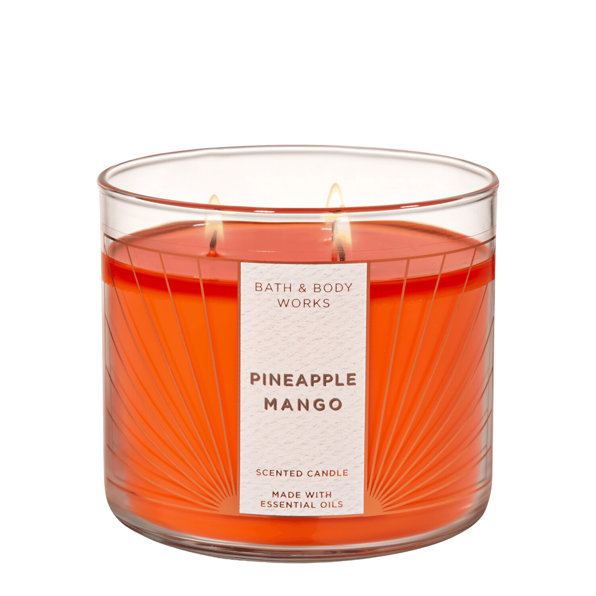 Bath & Body Works Pineapple Mango 3 Wick Candle (411g) SkinStash