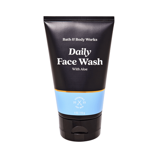 Bath & Body Works Men’s Daily Face Wash with Aloe 113g – Gentle cleanser for refreshed and hydrated skin Available at skinstash.pk