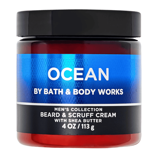 Bath & Body Works Ocean Beard & Scruff Cream 113g – Lightweight moisturizing cream for soft, groomed beard and scruff Available at skinstash.pk
