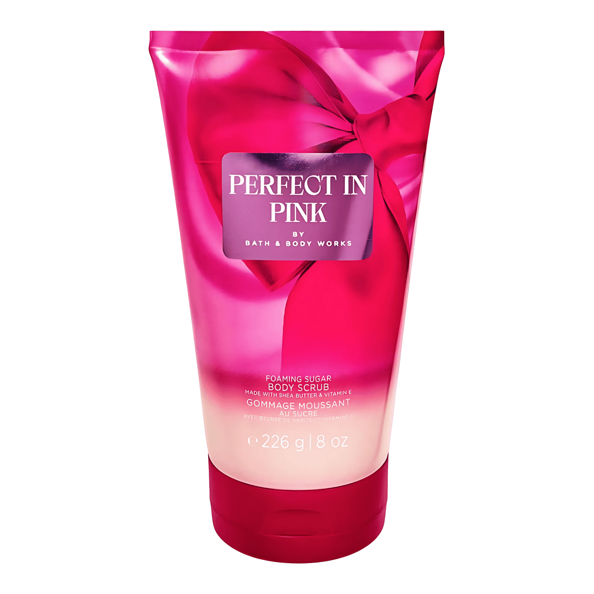 Bath & Body Works Perfect in Pink Body Scrub 226g – Gently exfoliates and smooths skin with a sweet, feminine scent Available at skinstash.pk 