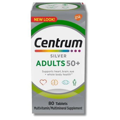 Buy Centrum Silver Adults 50+ Multivitamins, 80Ct In Pakistan From SkinStash!