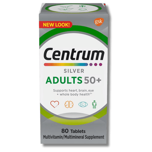 Buy Centrum Silver Adults 50+ Multivitamins, 80Ct In Pakistan From SkinStash!