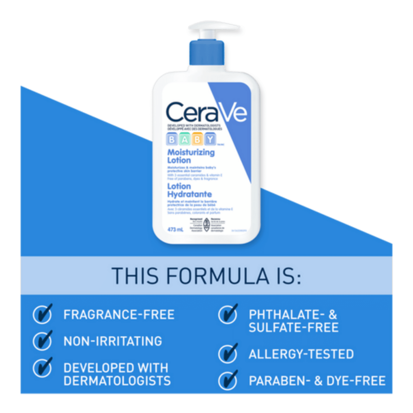 CeraVe Baby Moisturizing Lotion (473ml) Canadian Variant