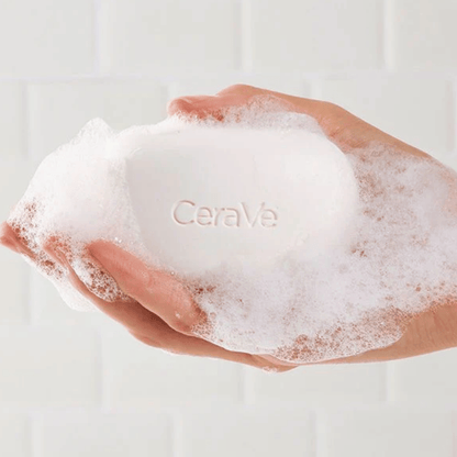 CeraVe Foaming Cleanser Bar For Normal To Oily Skin (128g)