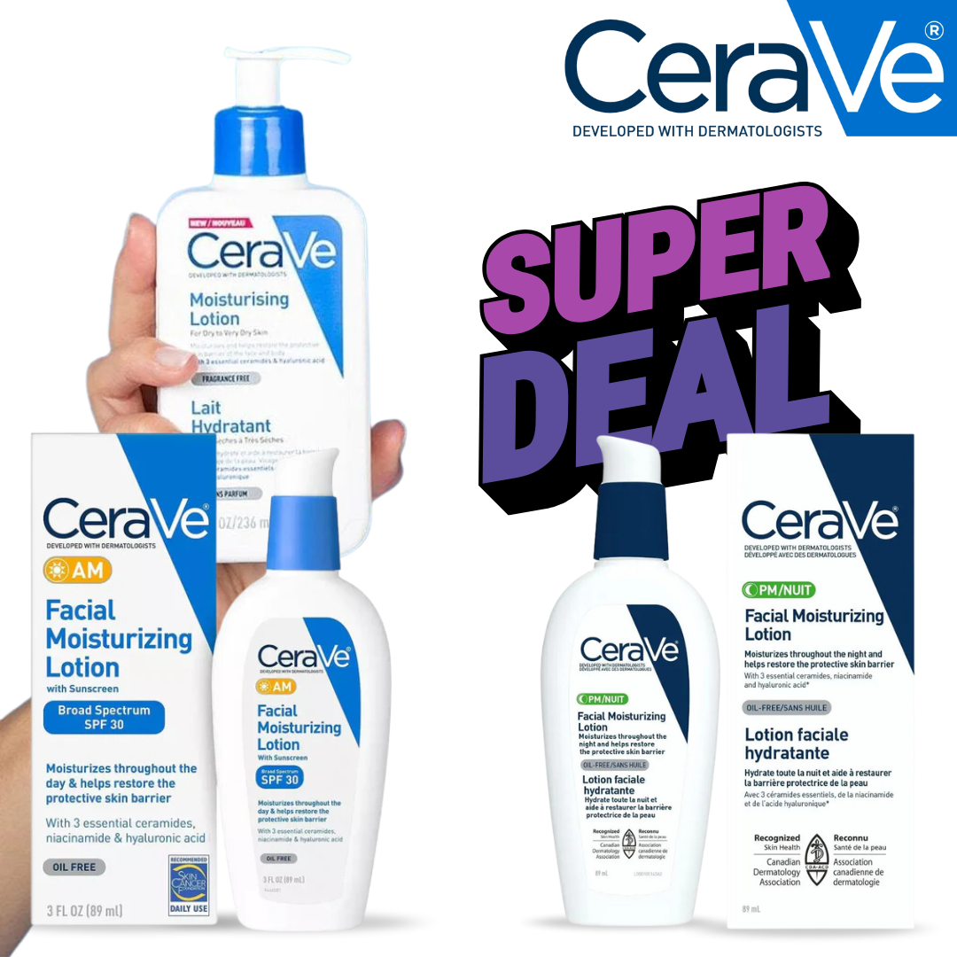 CeraVe Super Saver - Full day moisturising Kit