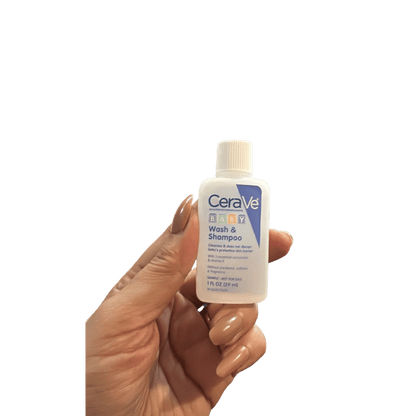 CeraVe Baby Wash & Shampoo 29ml – gentle tear-free formula for baby’s delicate skin and hair, enriched with ceramides at Skinstash.pk