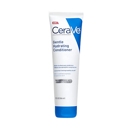 CeraVe Gentle Hydrating Conditioner (266ml) – Moisturizing conditioner with ceramides and hyaluronic acid to soften, detangle, and restore healthy hair – Available at SkinStash.pk