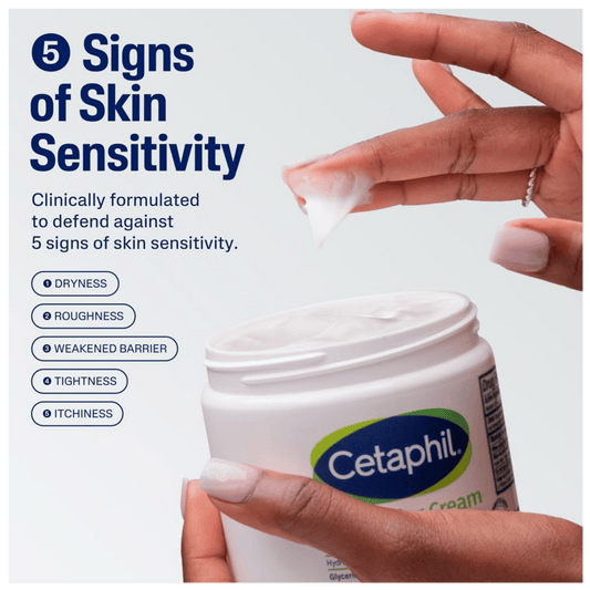 Imported Cetaphil Moisturizing Cream with Sweet Almond Oil and Glycerin