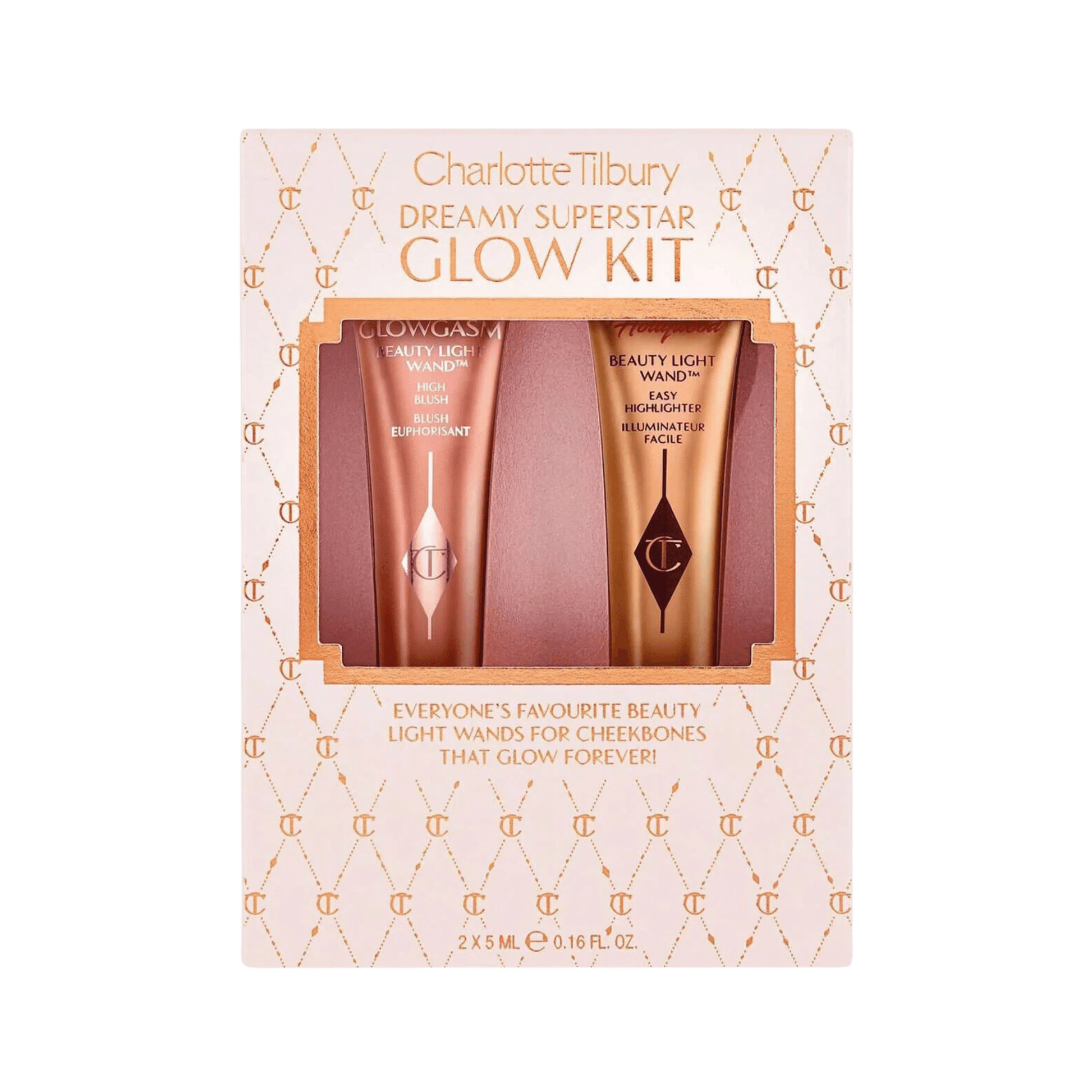 Get Charlotte Tilbury Charlotte’s Superstar Glow Kit - 2x5ml - Radiant skincare set for a luminous glow In Pakistan