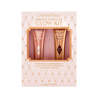 Get Charlotte Tilbury Charlotte’s Superstar Glow Kit - 2x5ml - Radiant skincare set for a luminous glow In Pakistan