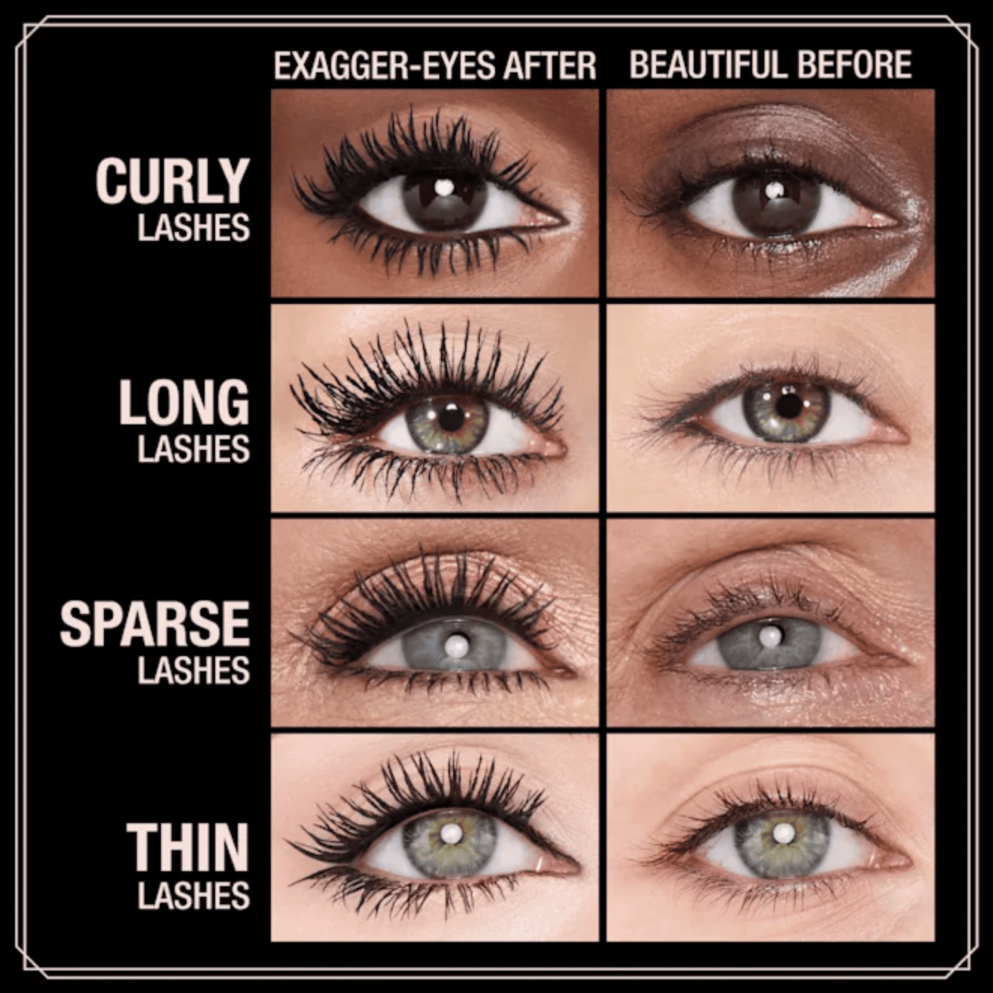 Charlotte Tilbury Exagger-Eyes Volume Mascara (10ml)