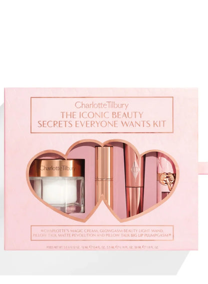 Charlotte Tilbury The Iconic Beauty Secrets Everyone Wants 4 Piecs Set