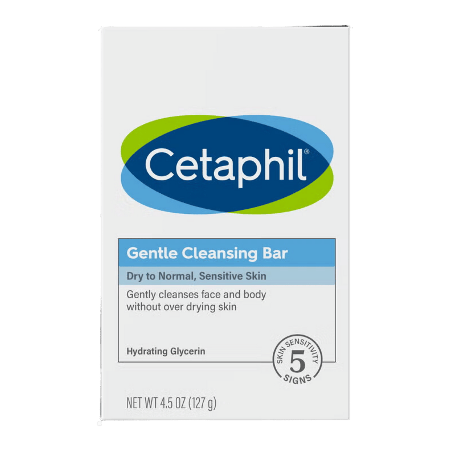 Buy Cetaphil Gentle Cleansing Bar Dry To Normal, Sensitive Skin, (127g) In SkinStash!