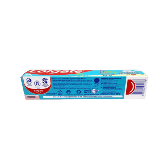 original Colgate Kids Dino Strawberry Gel Toothpaste 