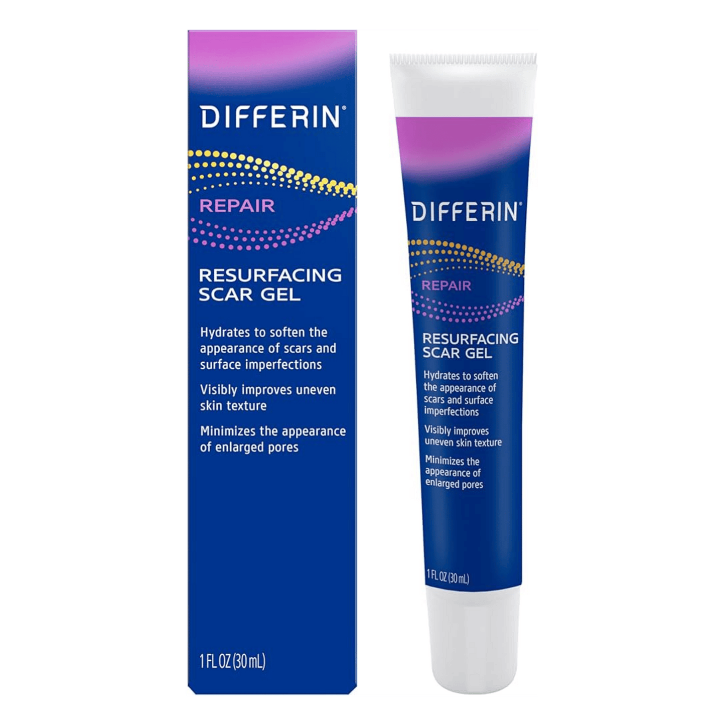 Differin Resurfacing Acne Scar Gel Treatment Unscented (30ml)
 available at skinstash.pk