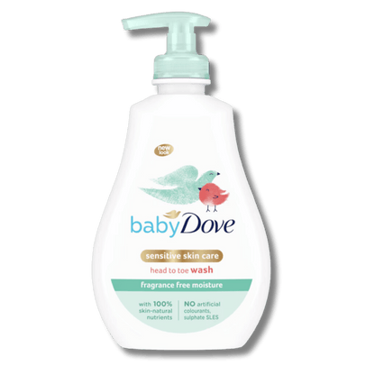 Dove Baby Sensitive Moisture Wash Gel For Body And Hair (400ml)