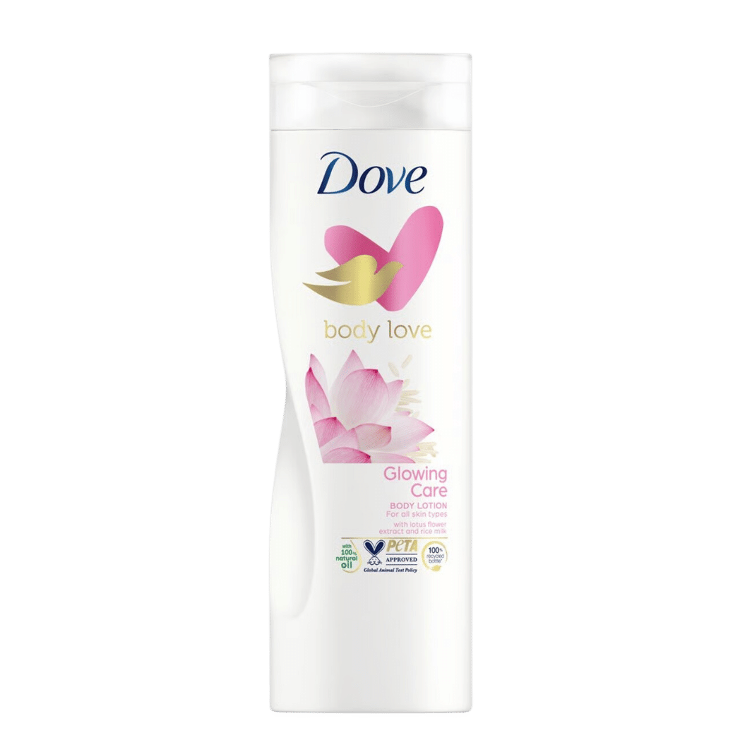 Dove Body Love Glowing Care Body Lotion 400ml Skin Stash in Pakistan