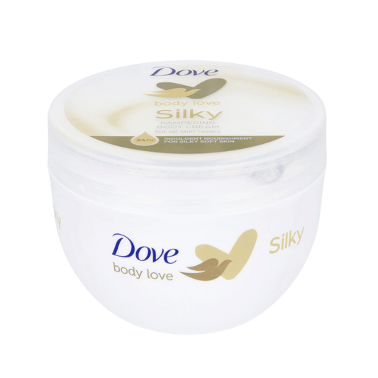 Dove Body Love Silky Pampering Body Cream, 300ml Skin Stash In Pakistan
