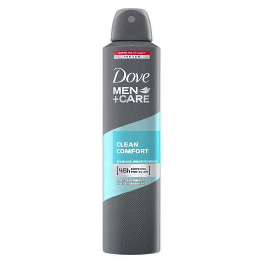 Dove Men+Care  48H Anti-Perspirant Anti-Transpirant Deodorant Spray (250ml) skinstash in Pakistan