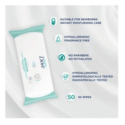 Best Quality Dove Baby Wipes, Sensitive Moisture in Pakistan