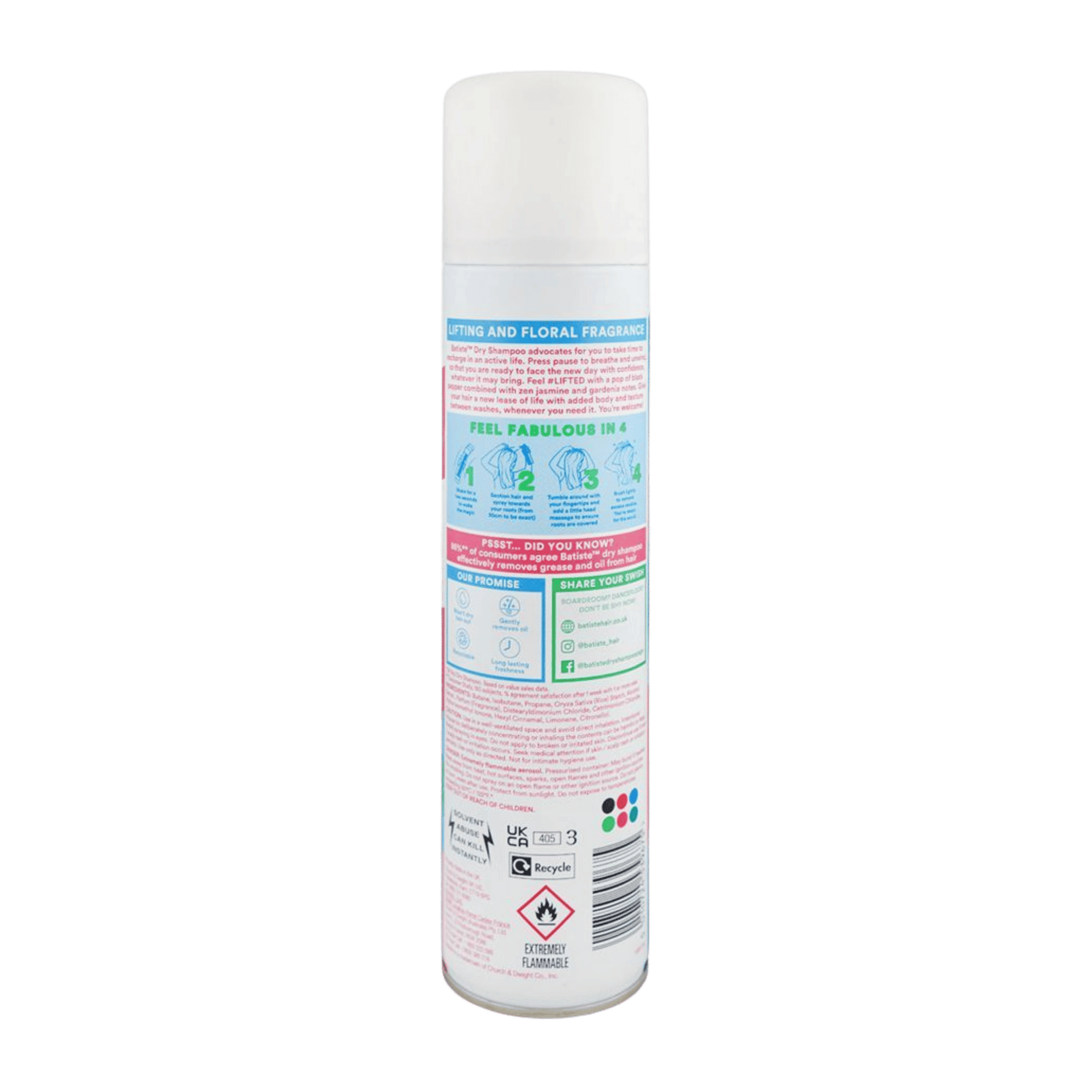 Imported Batiste Dry Shampoo Lifted