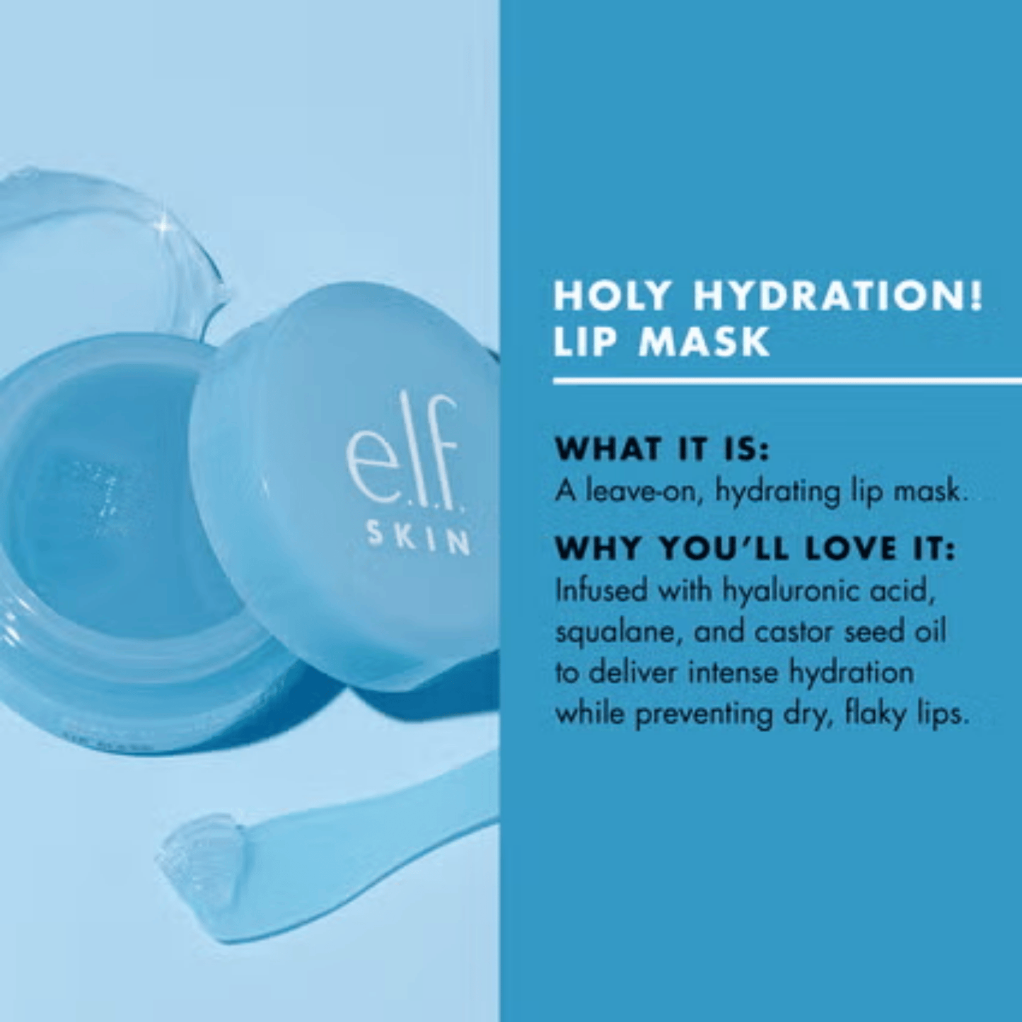 E.lf. holy Hydration lip mask available in pakistan skinstash.pk