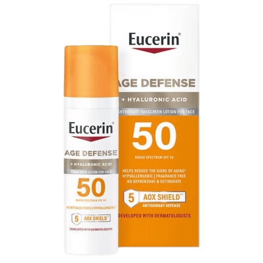 SPF 50 Face Sunscreen Lotion + Hyaluronic Acid for sale in Pakistan