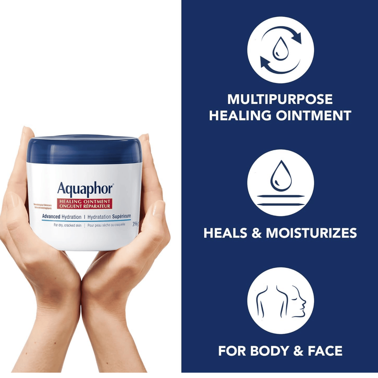 Imported Eucerin Aquaphor Multi-Purpose Healing Ointment 