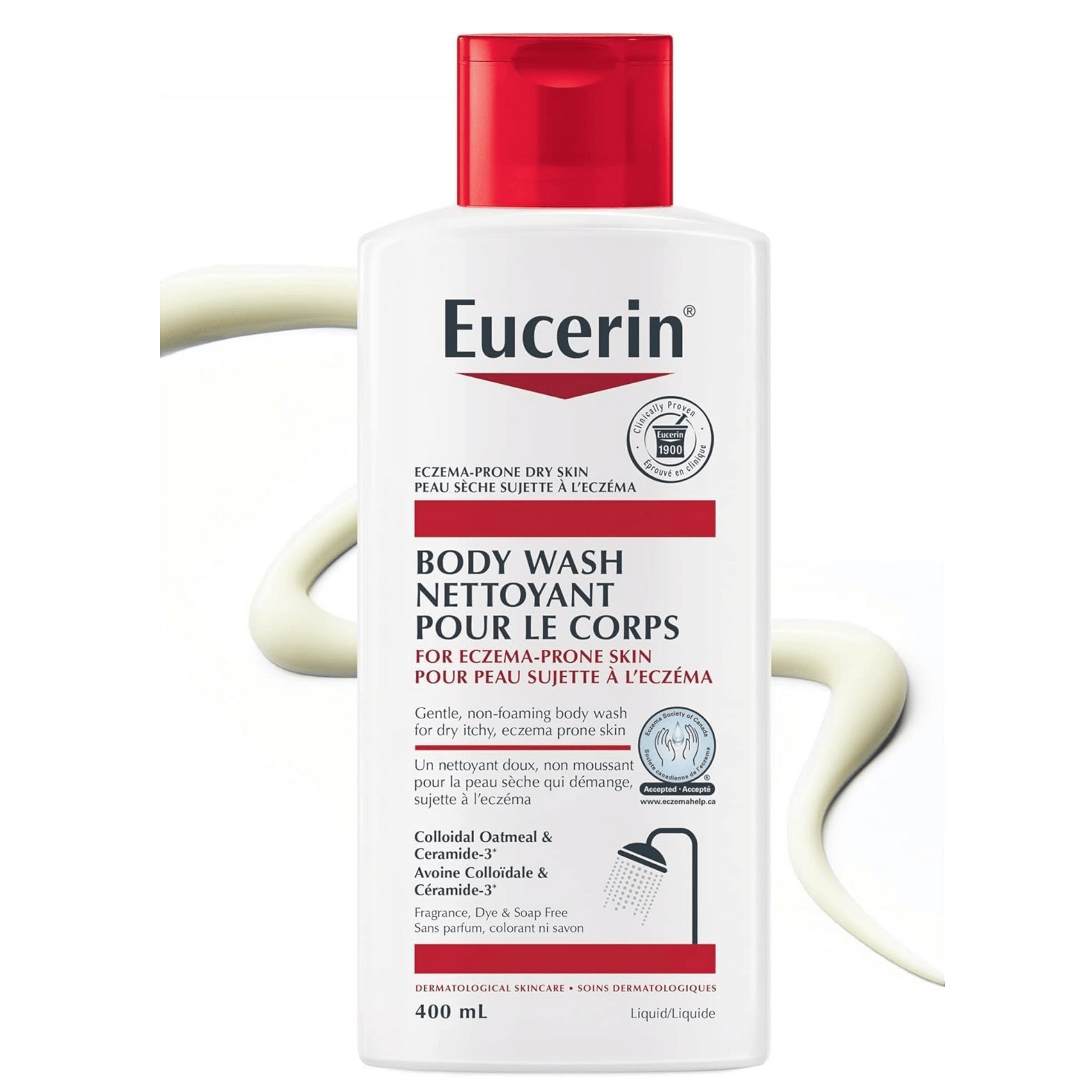 Buy Online Eucerin Eczema Body Wash for Eczema-Prone Skin In Pakistan