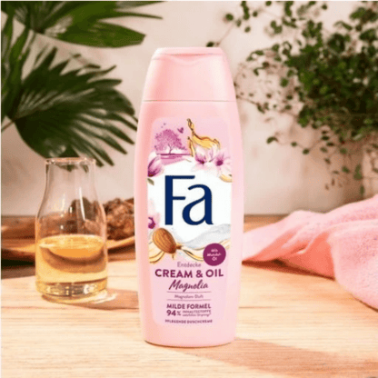 Fa Indulge Cream & Oil Magnolia Scent Shower Cream (250 ml)