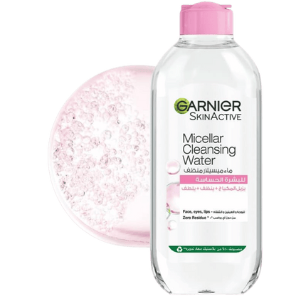 Garnier Skin Active Micellar Cleansing Water All-in-1 Makeup Remover & Cleanser (400ml) available in pakistan at SkinStash