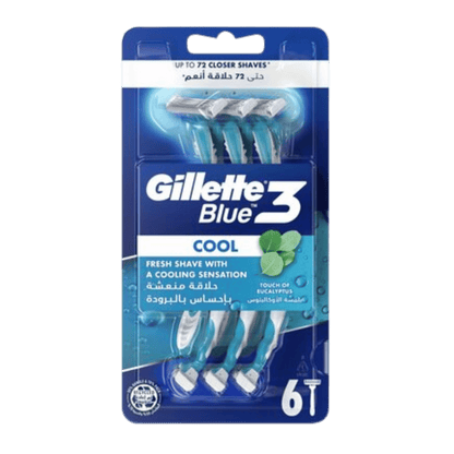 Buy Online Gillette Blue 3 Cool Disposable Razors in Pakistan