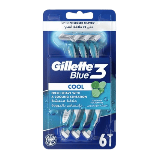 Buy Online Gillette Blue 3 Cool Disposable Razors in Pakistan