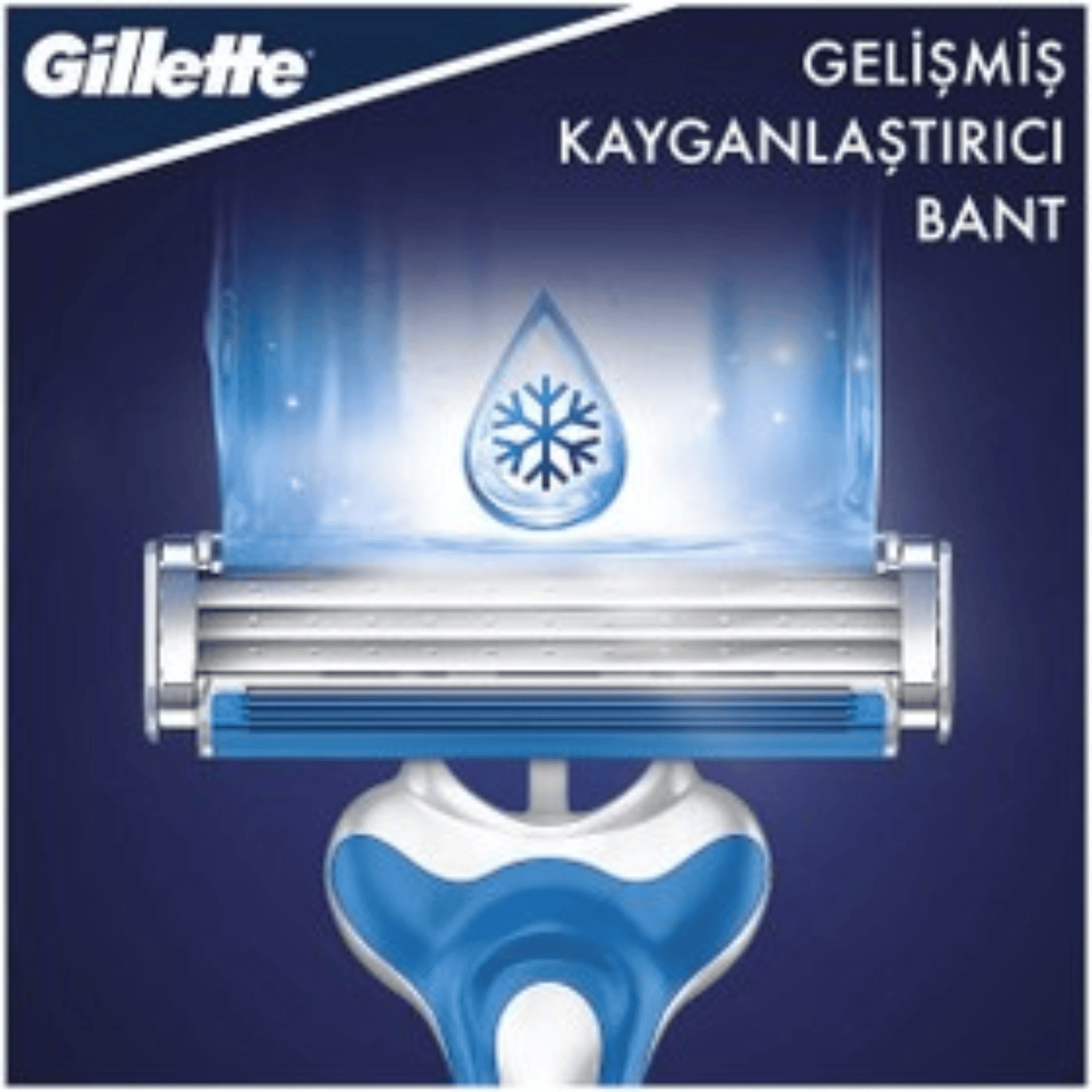 imported Gillette Blue 3 Cool Disposable Razors 