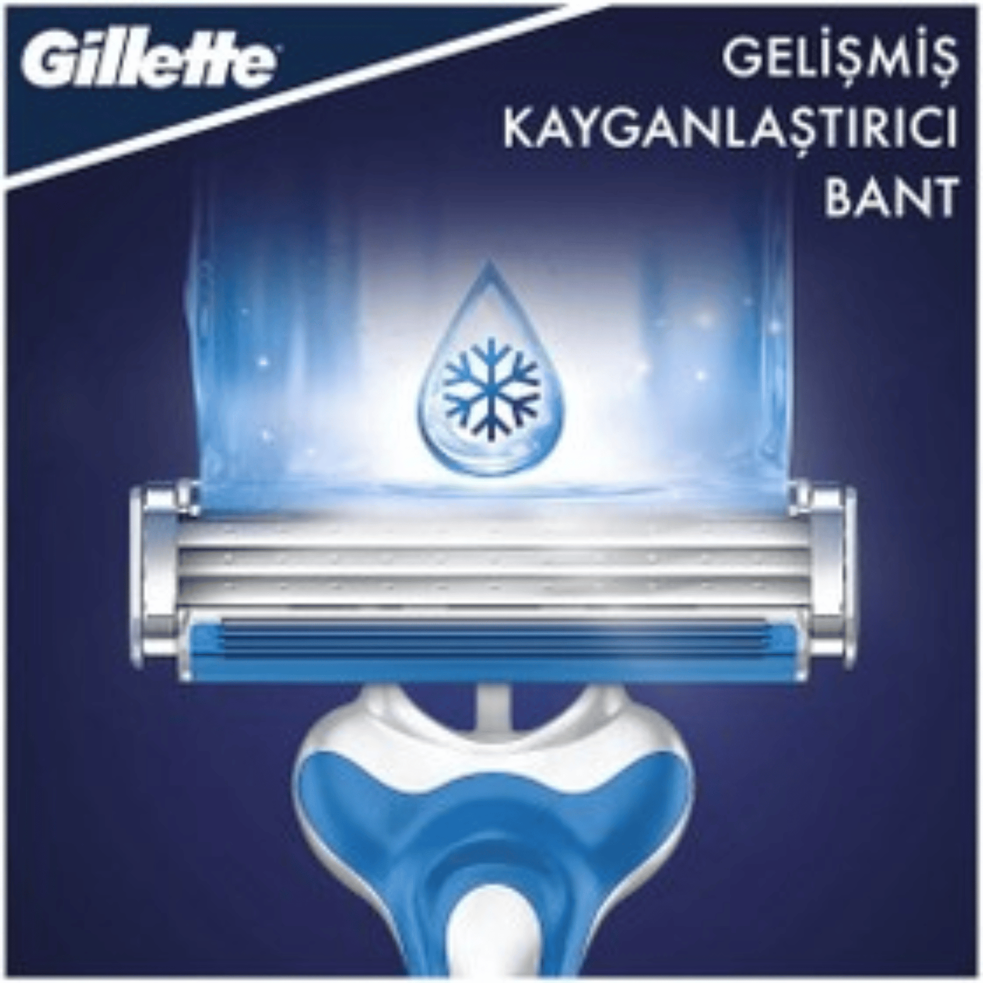 imported Gillette Blue 3 Cool Disposable Razors 