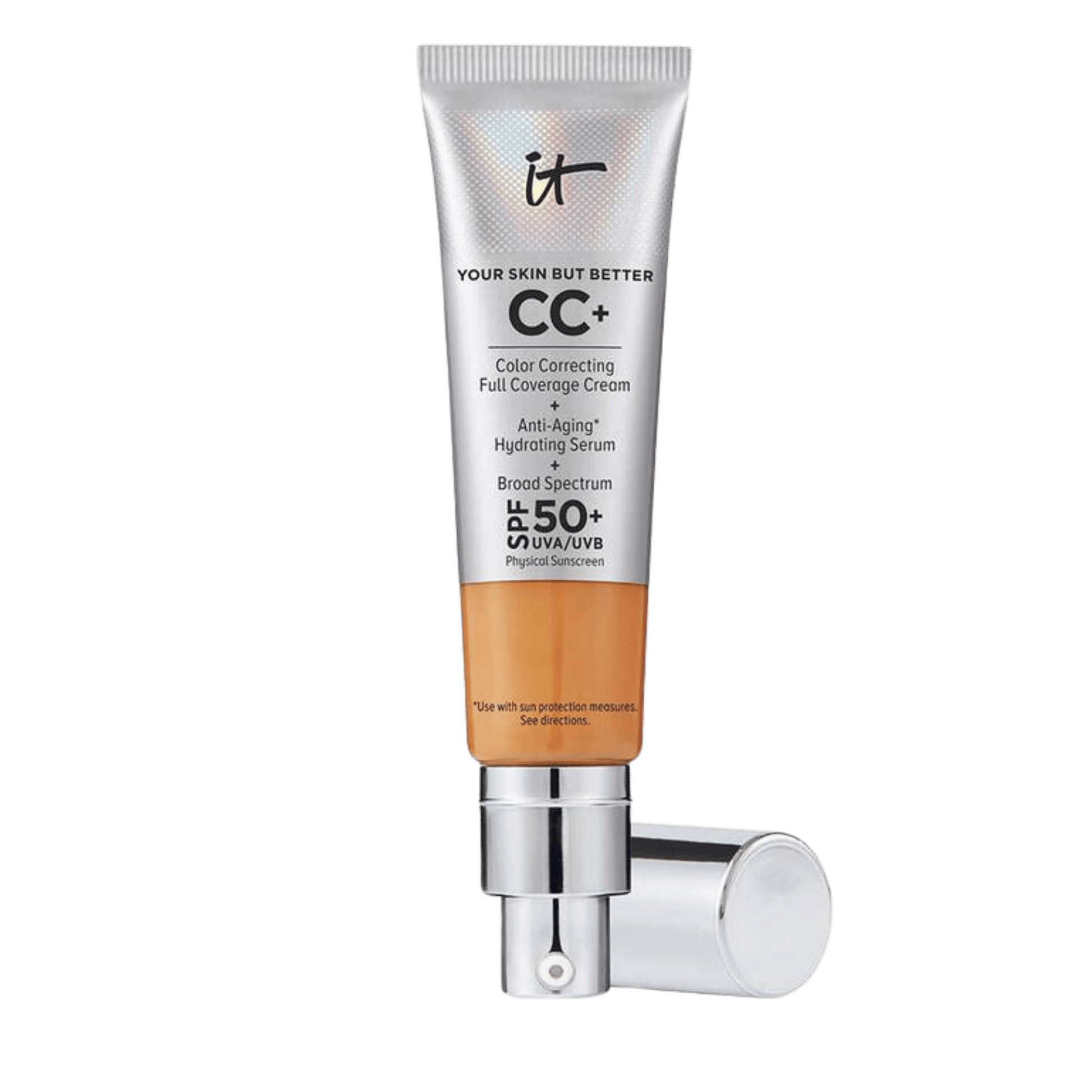 IT Cosmetics CC+ Cream, Full Coverage Foundation, Color Correcting Foundation, SPF 50+, Pakistani Makeup, Hydrating Foundation, Anti-Aging Foundation