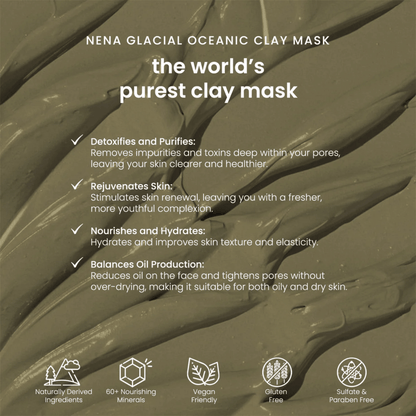 Nena Clay Face Mask for Sensitive Skin (30g)