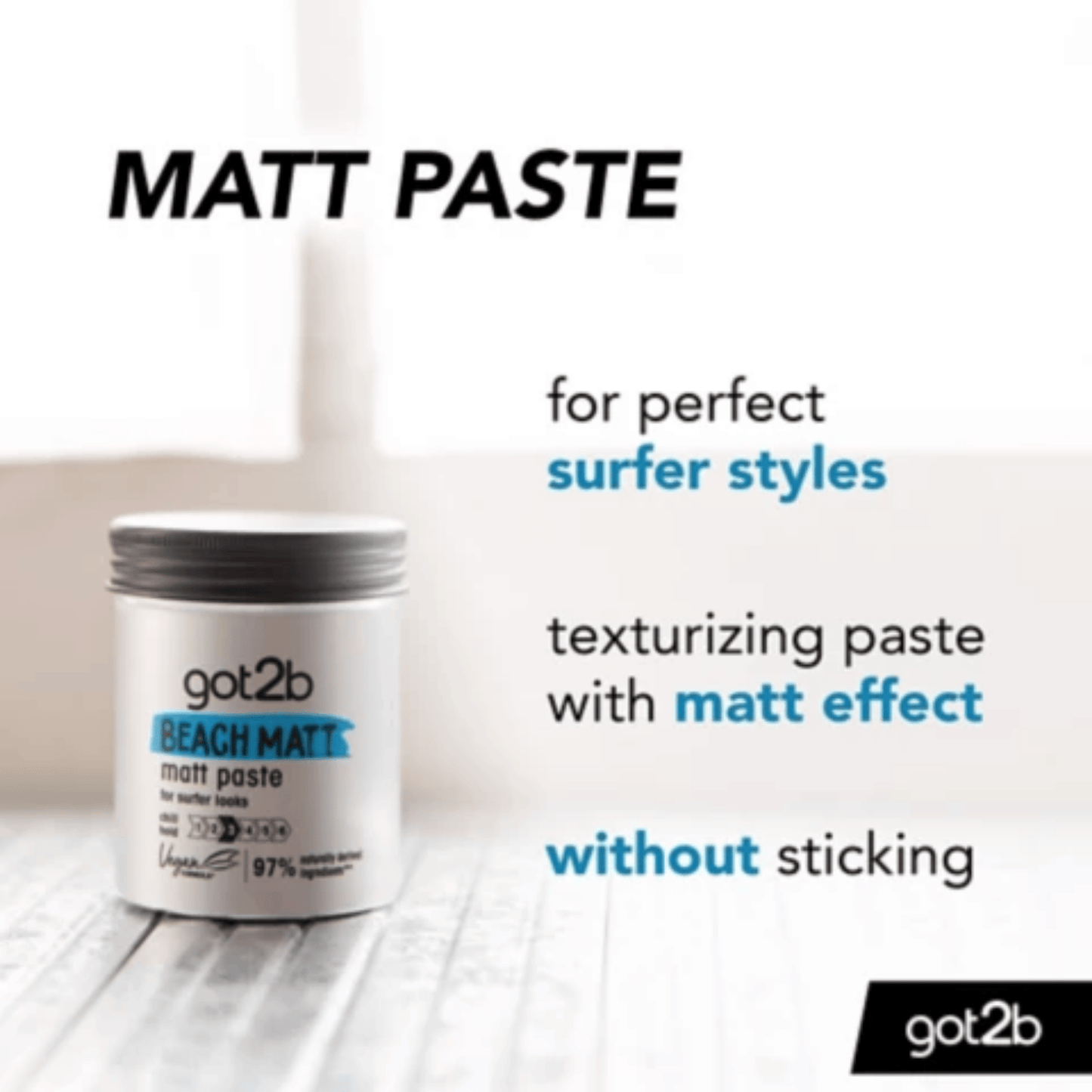 Got2b Beach Matt Paste (100ml)