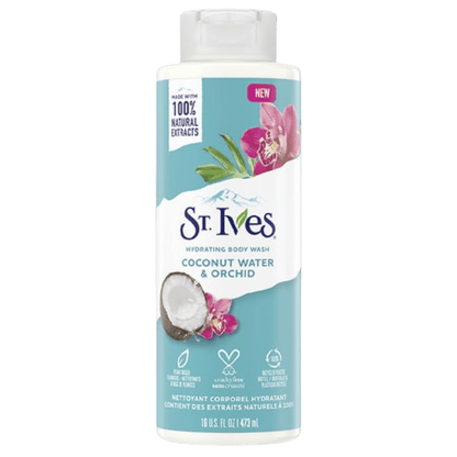 St. Ives,Hydrating Body Wash Coconut Water & Orchid