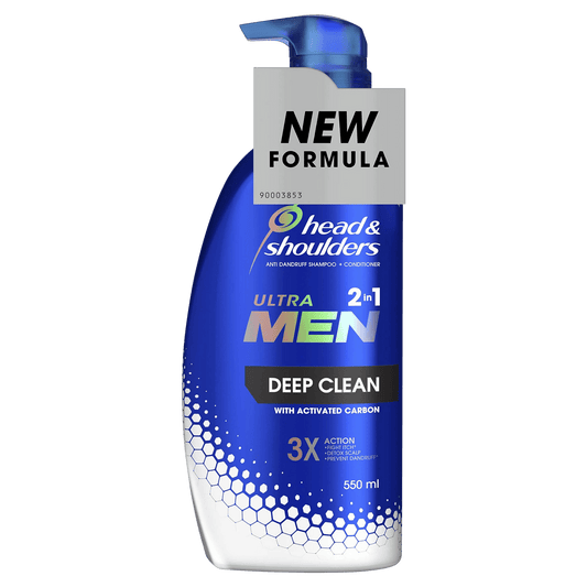 Head & Shoulders Shampoo Men 2In1 Deep Clean 550Ml skinstash in Pakistan