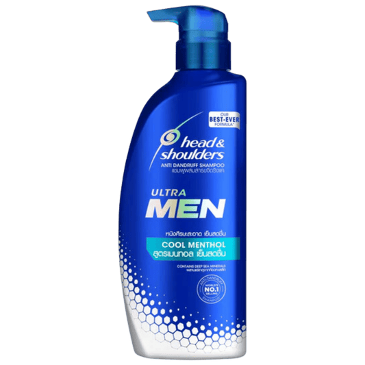Head & Shoulders Ultra Men Cool Menthol Shampoo 480 ml Skin Stash in Pakistan