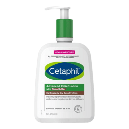 Cetaphil Advanced Relief Lotion with Shea Butter for Dry Sensitive Skin (473ml)
