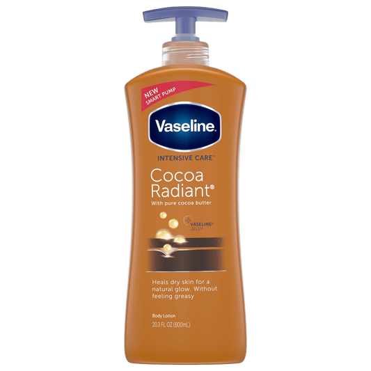 Vaseline Intensive Care Moisturizing Body Lotion with Cocoa Butter Cocoa Radiant (600ml)