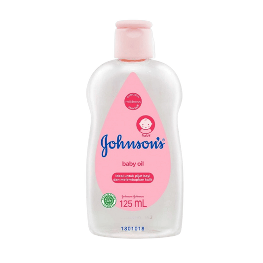 Johnson Baby Oil (125ml) available at skinstash.pk