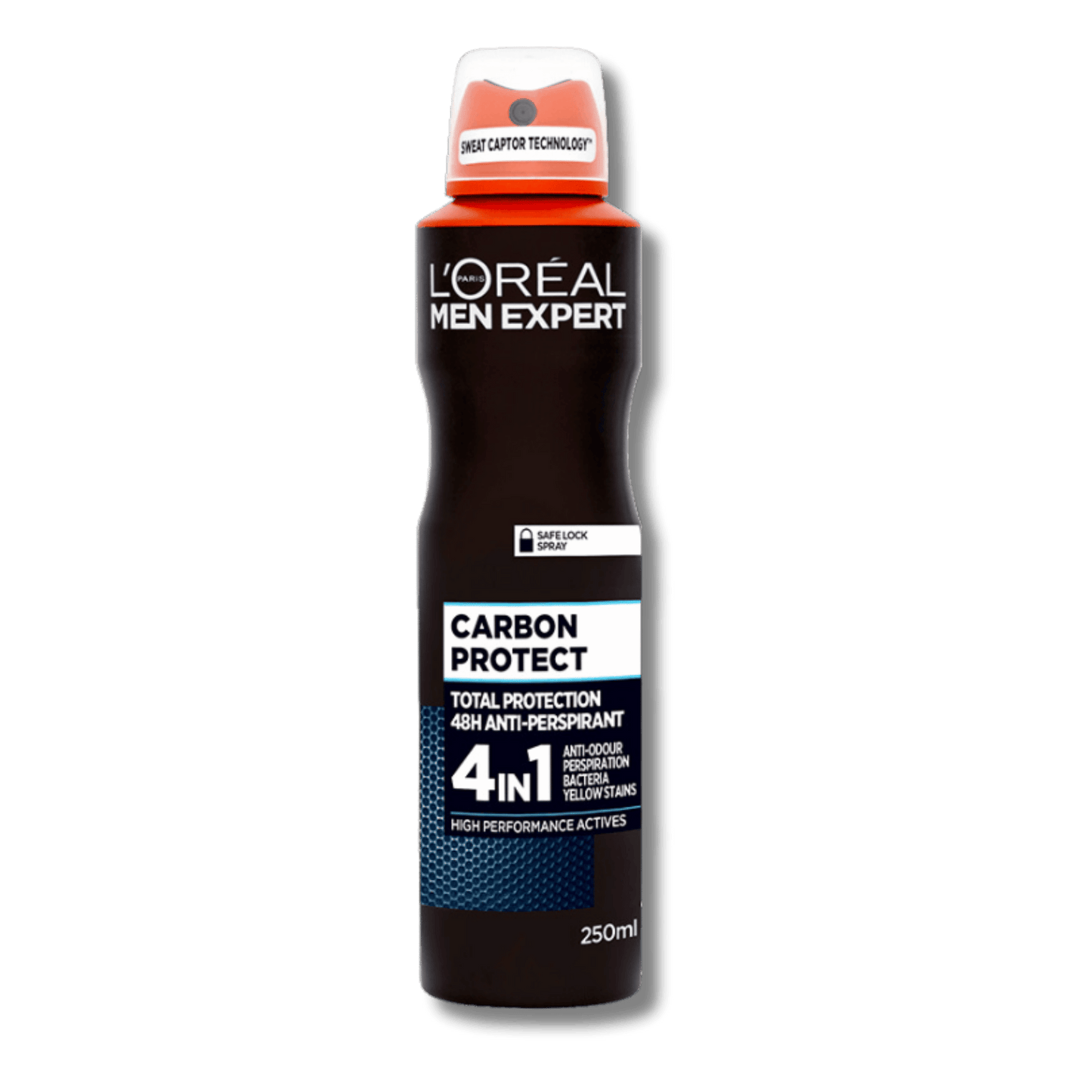 Buy L'Oreal Men Expert Carbon Protect 5 In 1 Deodorant (250ml) In SkinStash From Pakistan!