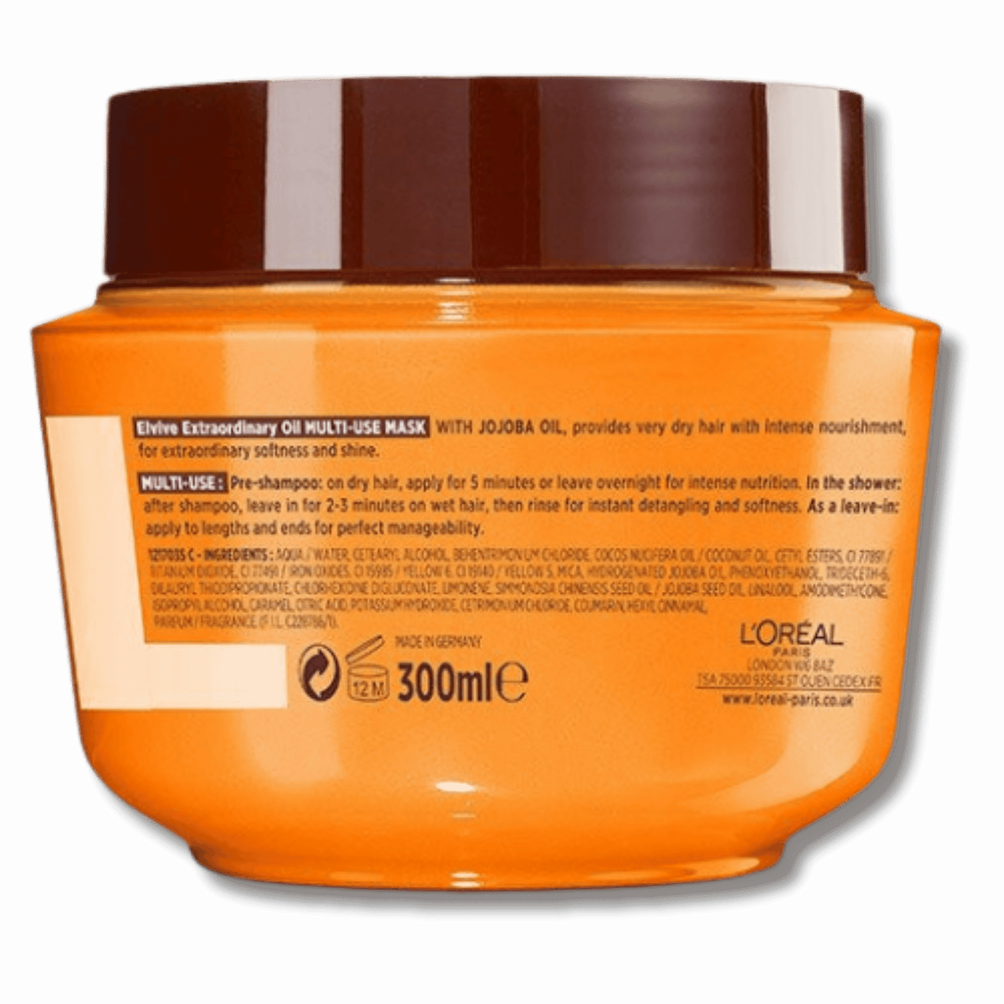 L'Oreal Paris Extraordinary Oil Mask Pot (300ml)